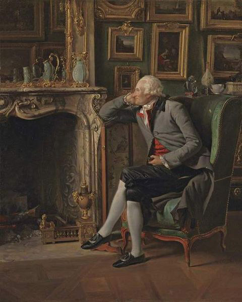 The Baron de Besenval in his Study